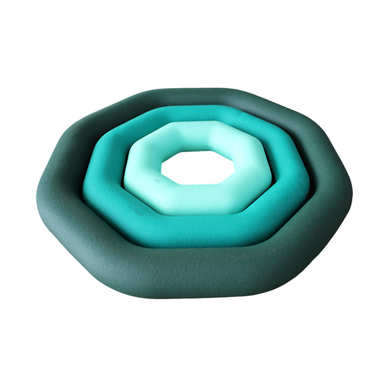 Set de gantere de mână de 2/3/5 kg de culoare uni
