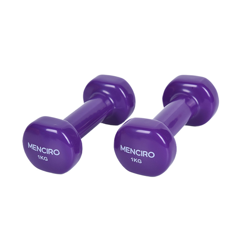 Ganteră cu acoperire de vinil fără miros de 1 kg